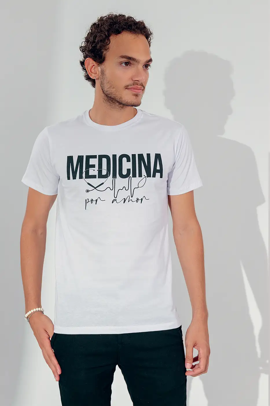 T Shirt Medicina Branca Jalecos Moore