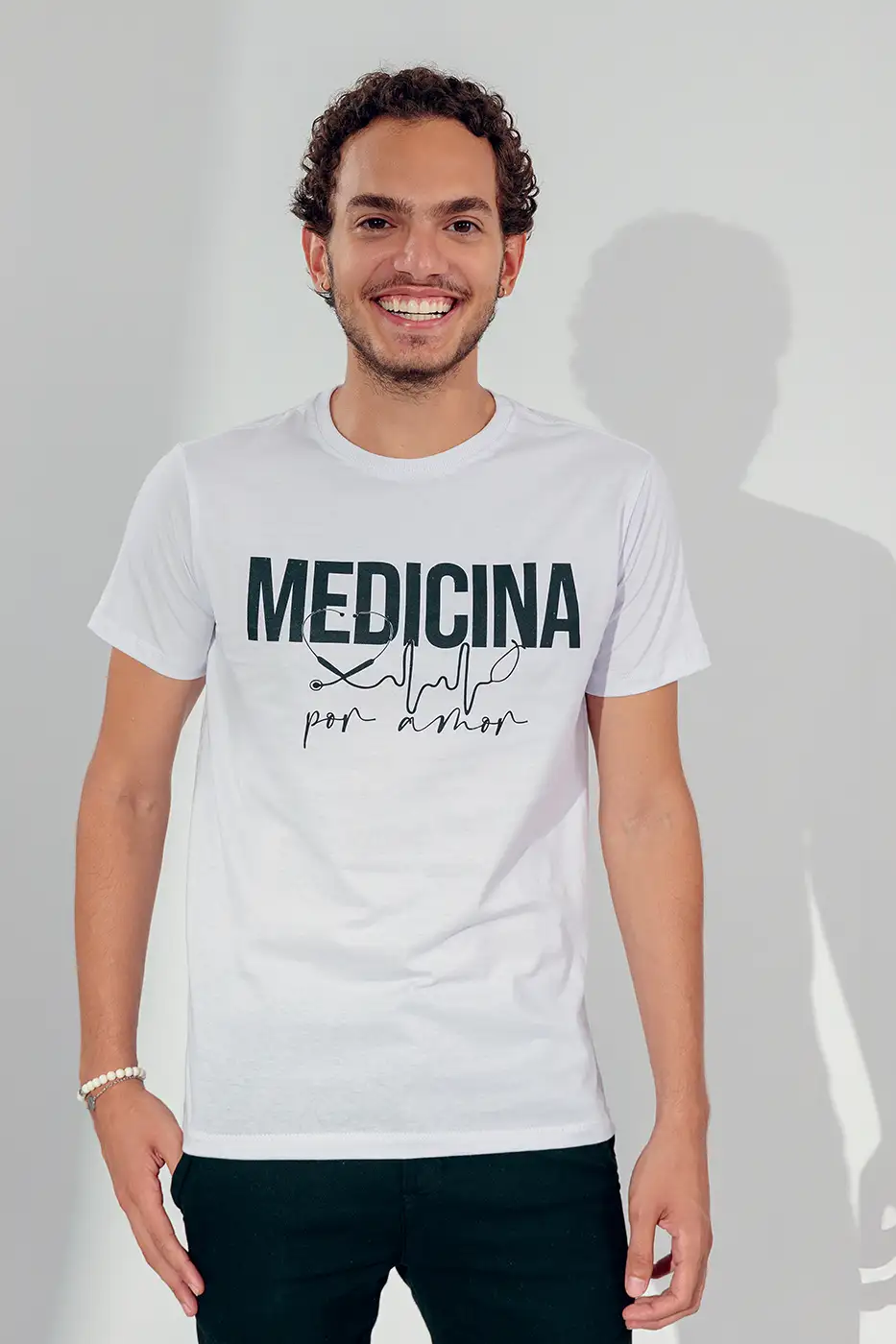 T Shirt Medicina Branca Jalecos Moore