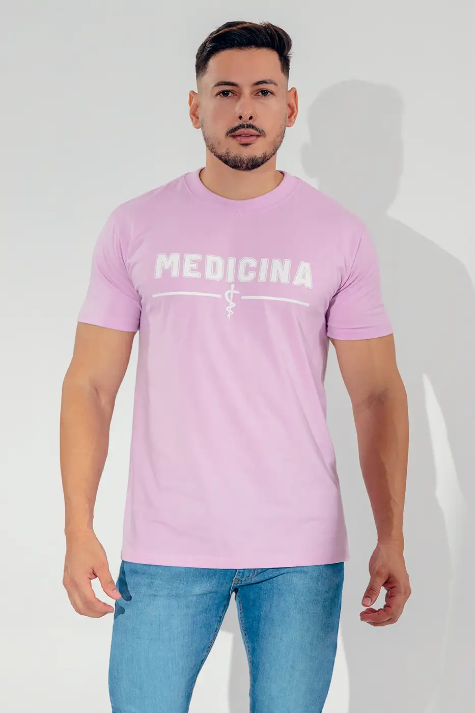 T Shirt Medicina Rosa Jalecos Moore